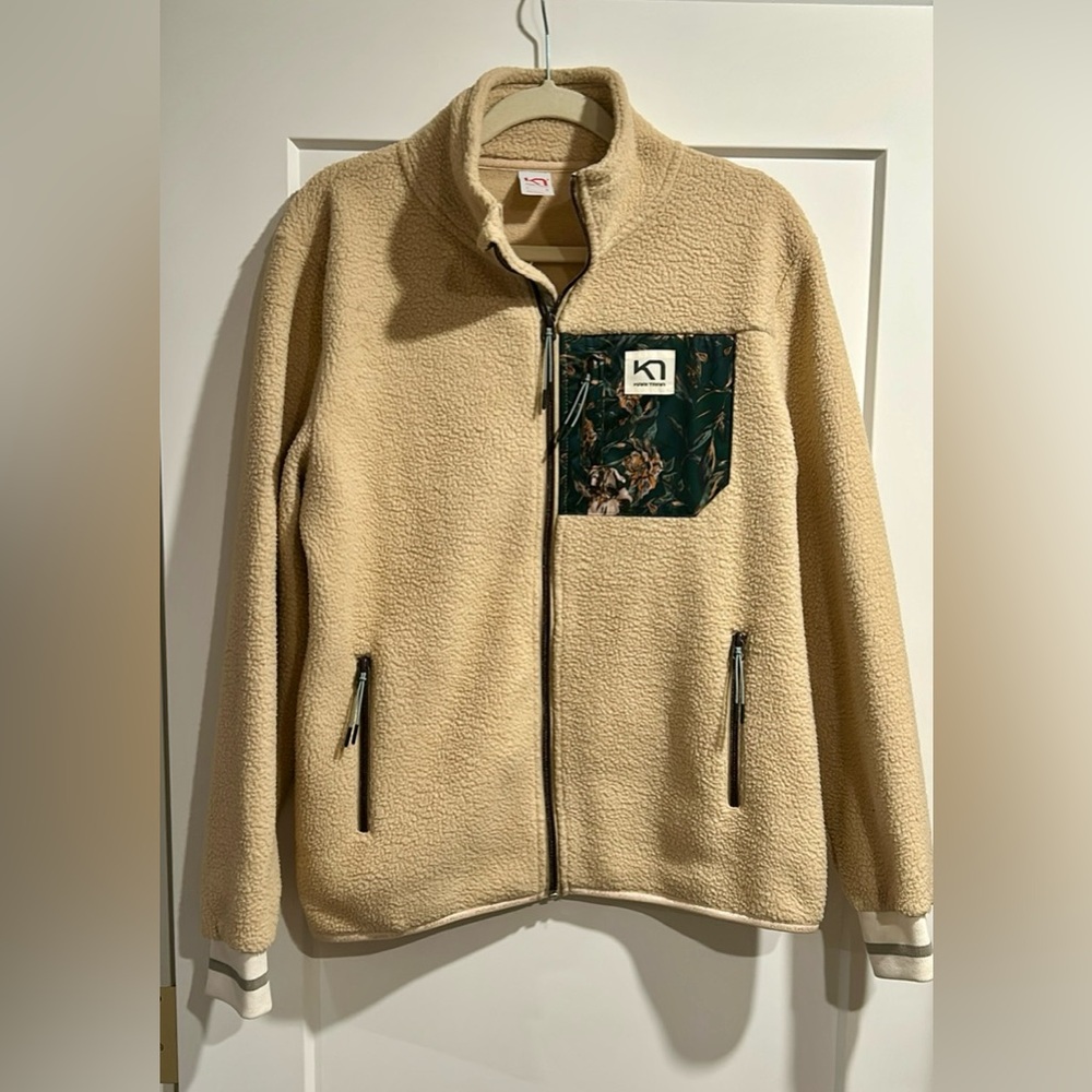 Kari Traa Rothe women’s midlayer fleece jacket size L